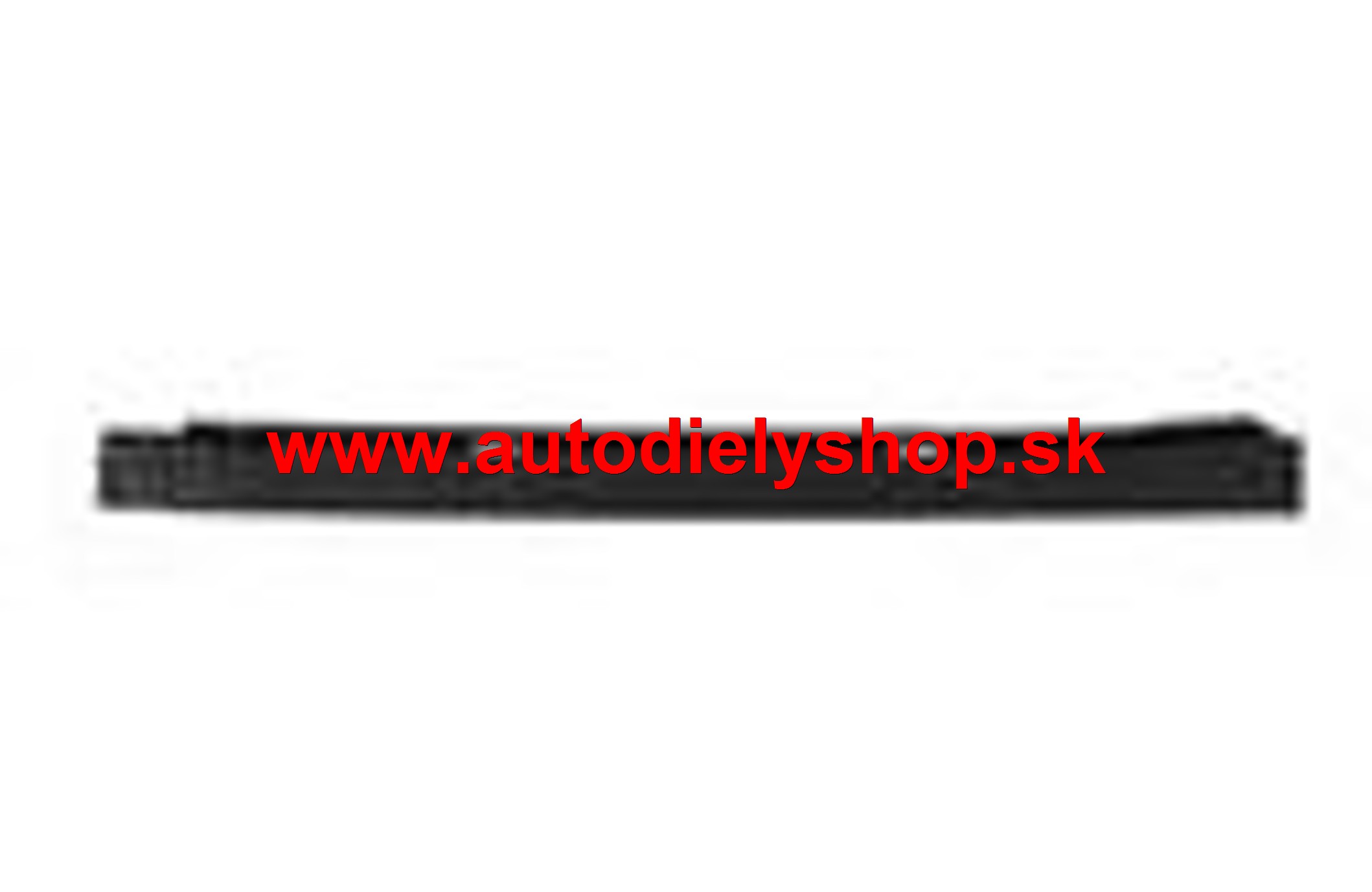 Citroen JUMPY 1/07- spojler predného nárazníka ľavý ORIGINÁL