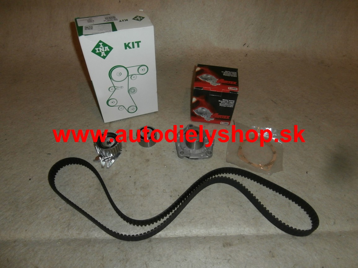  Alfa 156 9/03- Kompletné rozvody s vodnou pumpou pre 2,4 JTD