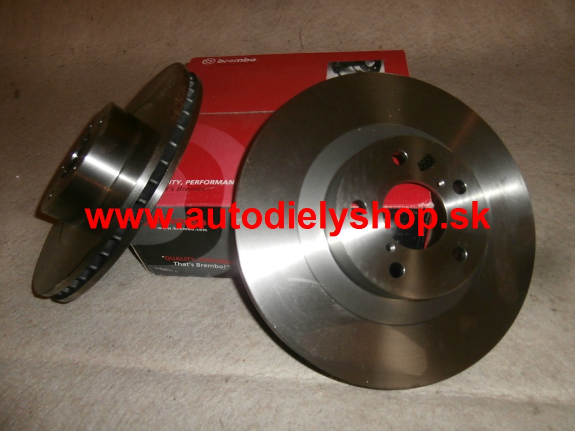 Subaru LEGACY V 09/09-  predné brzdové kotúče sada L+P 