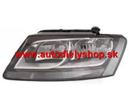 Audi Q5 11/2008-predné svetlo H7 Ľavé