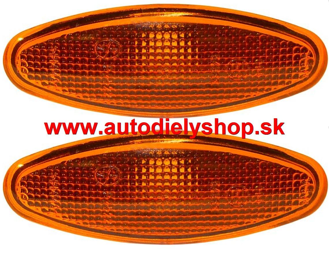 Ford Escort 2/95-99 bočné smerovky oranžové sada