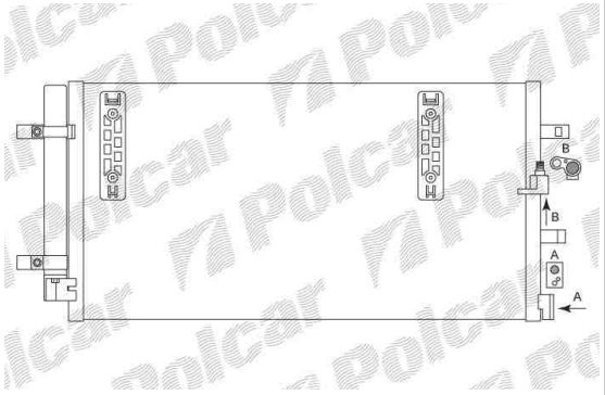 Audi Q5 11/2008-chladič klimatizácie 2.0-3.0TDI quattro-3.2FSI quattro