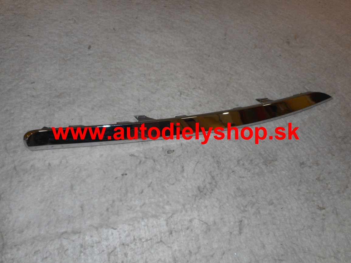 Kia SPORTAGE 9/2010- lišta predného nárazníka Pravá / chrómová