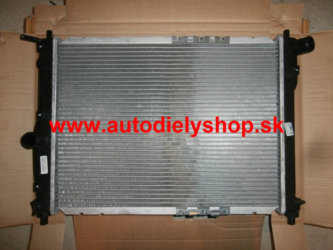  Daewoo Nubira 6/97-7/99 chladič vody na 1,6-16V / 2,0 16V	