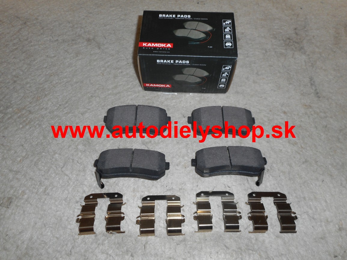 Kia SPORTAGE 9/2010- zadné brzdové platničky sada /KAMOKA/