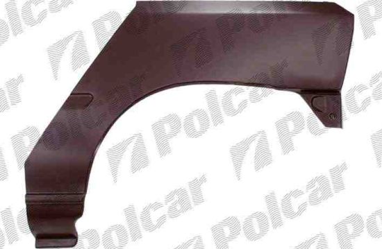 Renault CLIO 5/96-8/98 lem zadného blatníka ľavý pre 3 dver.