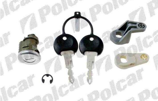 Renault CLIO 5/96-8/98 vložka dverovej zámky predná obojstranná 