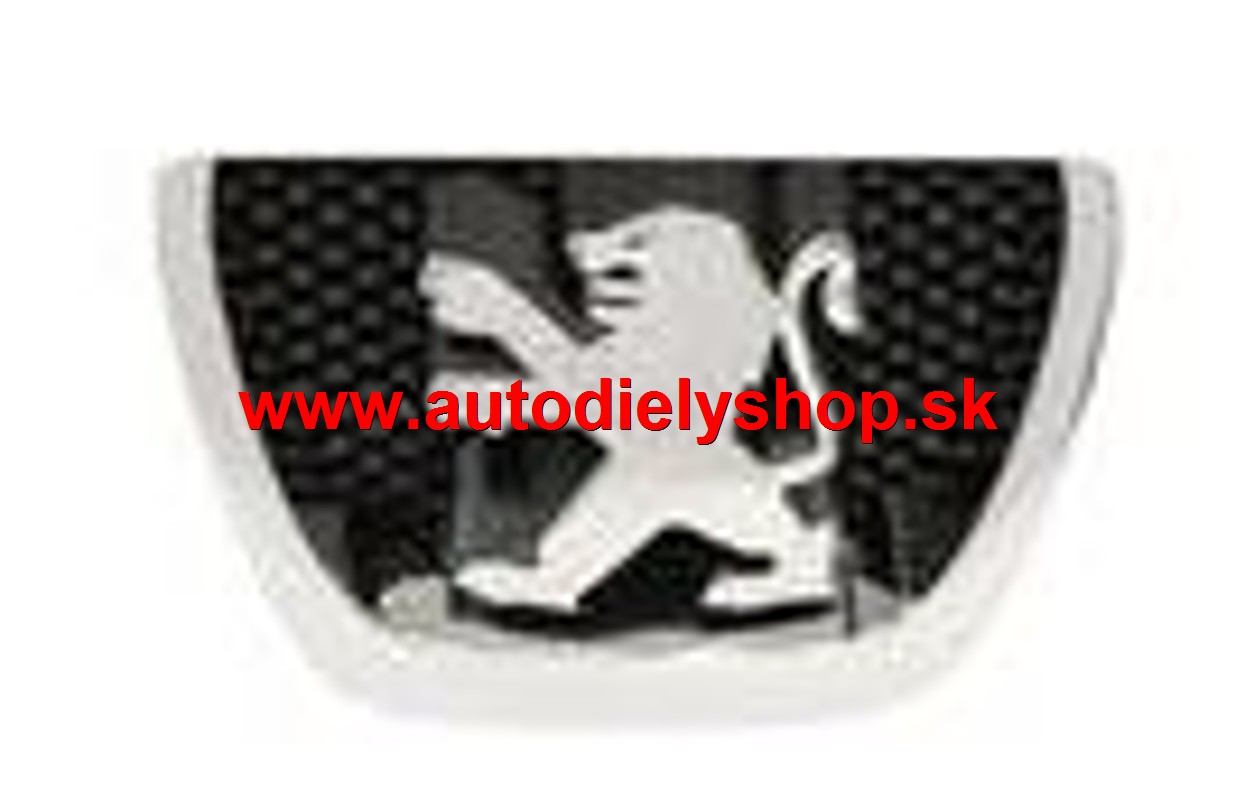 Peugeot 5008 9/09- Znak "PEUGEOT" na prednú mriežku ORIGINÁL
