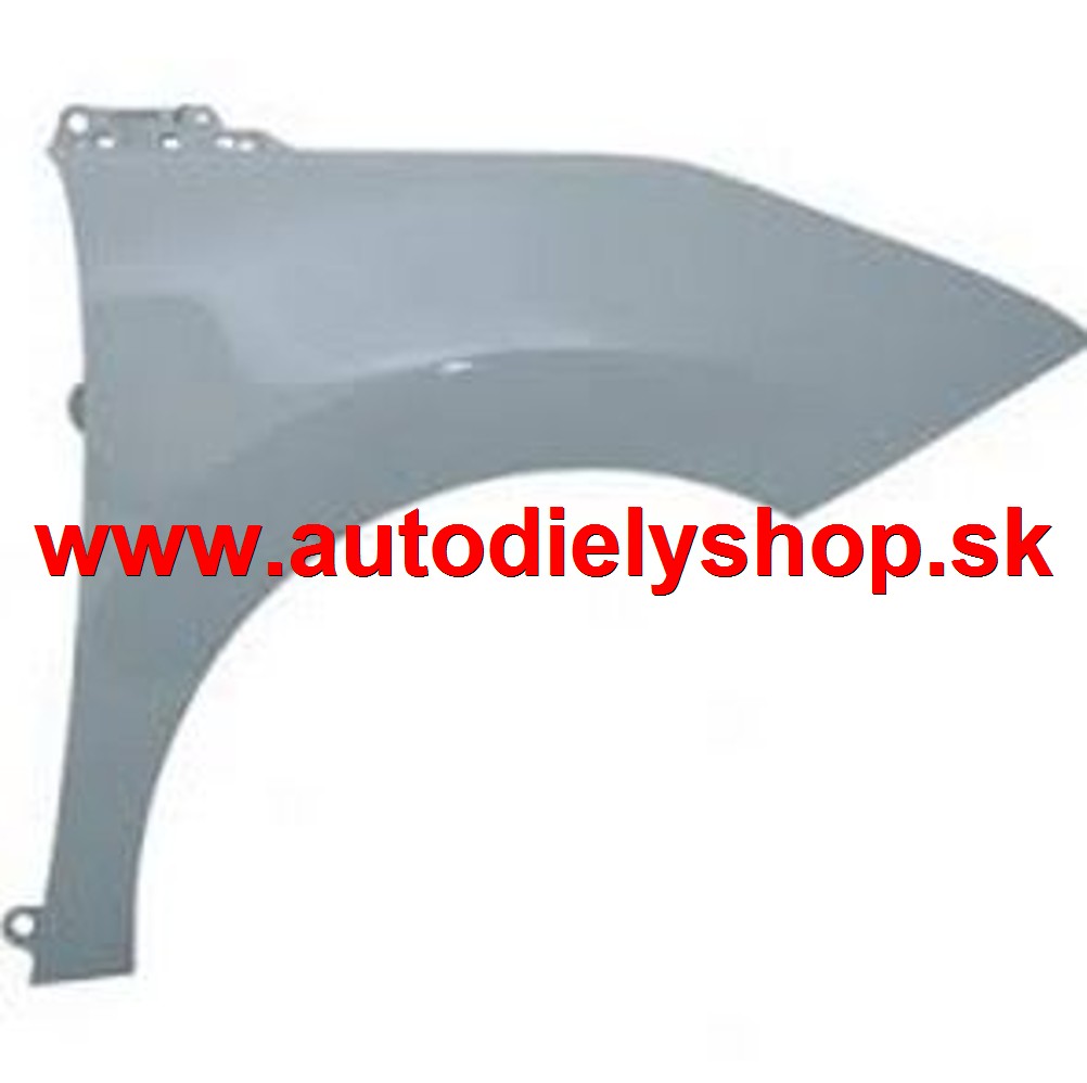 Peugeot 5008 9/09- predný blatník pravý pre lak