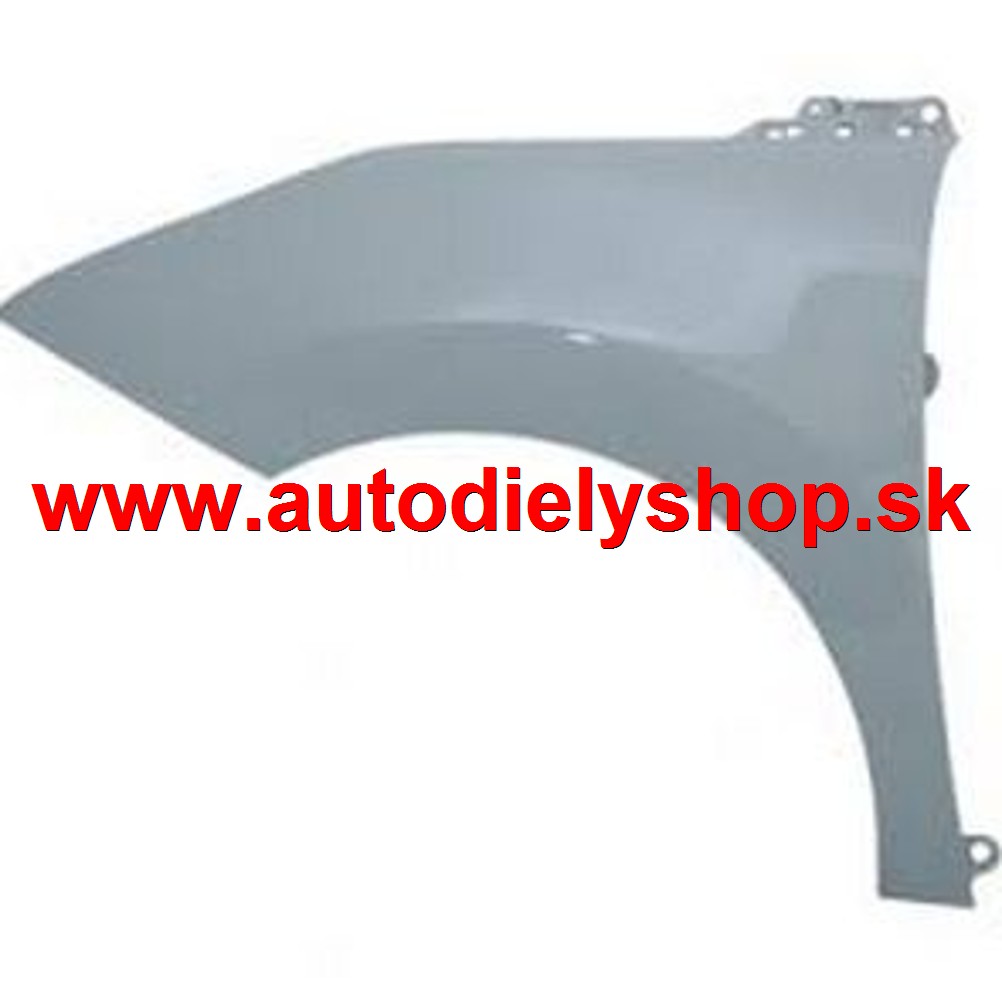 Peugeot 5008 9/09- predný blatník ľavý pre lak