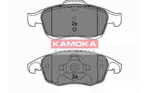 Peugeot 5008 9/09- predné brzdové platničky sada /KAMOKA/
