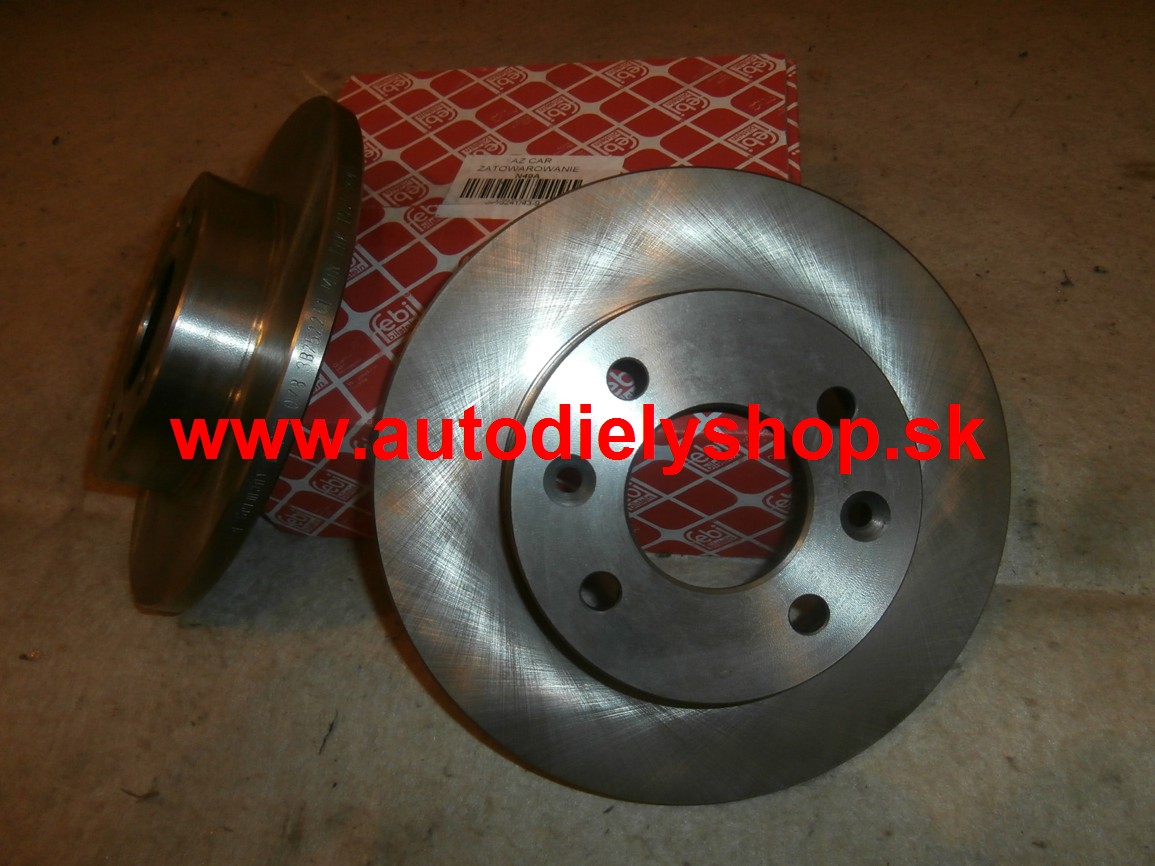 Renault CLIO 5/96-8/98 predné brzdové kotúče sada L+P /FEBI BILSTEIN/