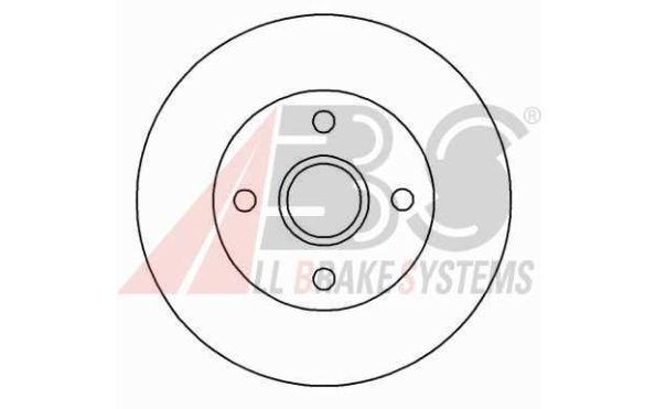 Renault CLIO 5/96-8/98 zadné brzdové kotúče sada L+P /A.B.S/