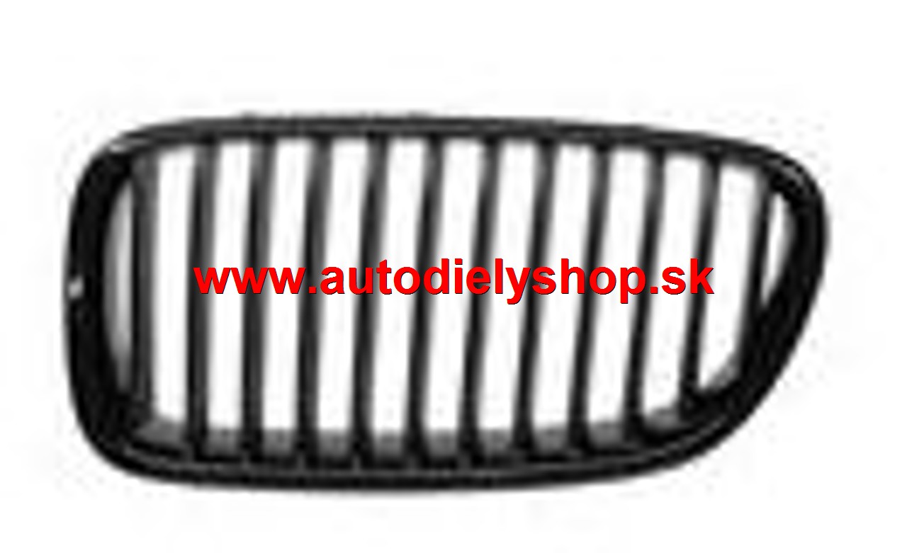 BMW 5 F10, F11 3/2010- mriežka čierna ľavá