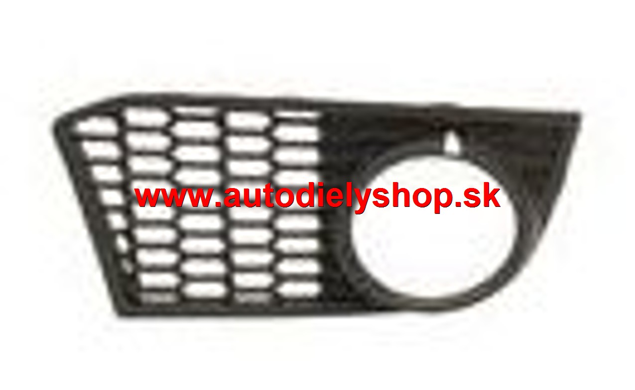 BMW 5 F10, F11 3/2010- mriežka predného nárazníka s otvorom pre hmlovky pravá