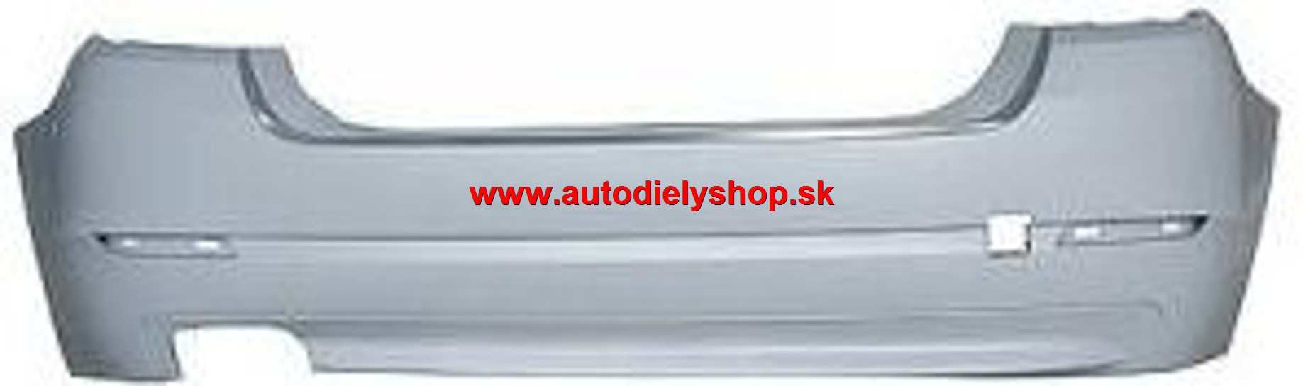BMW 5 F10, F11 3/2010- Zadný nárazník pre lak SEDAN