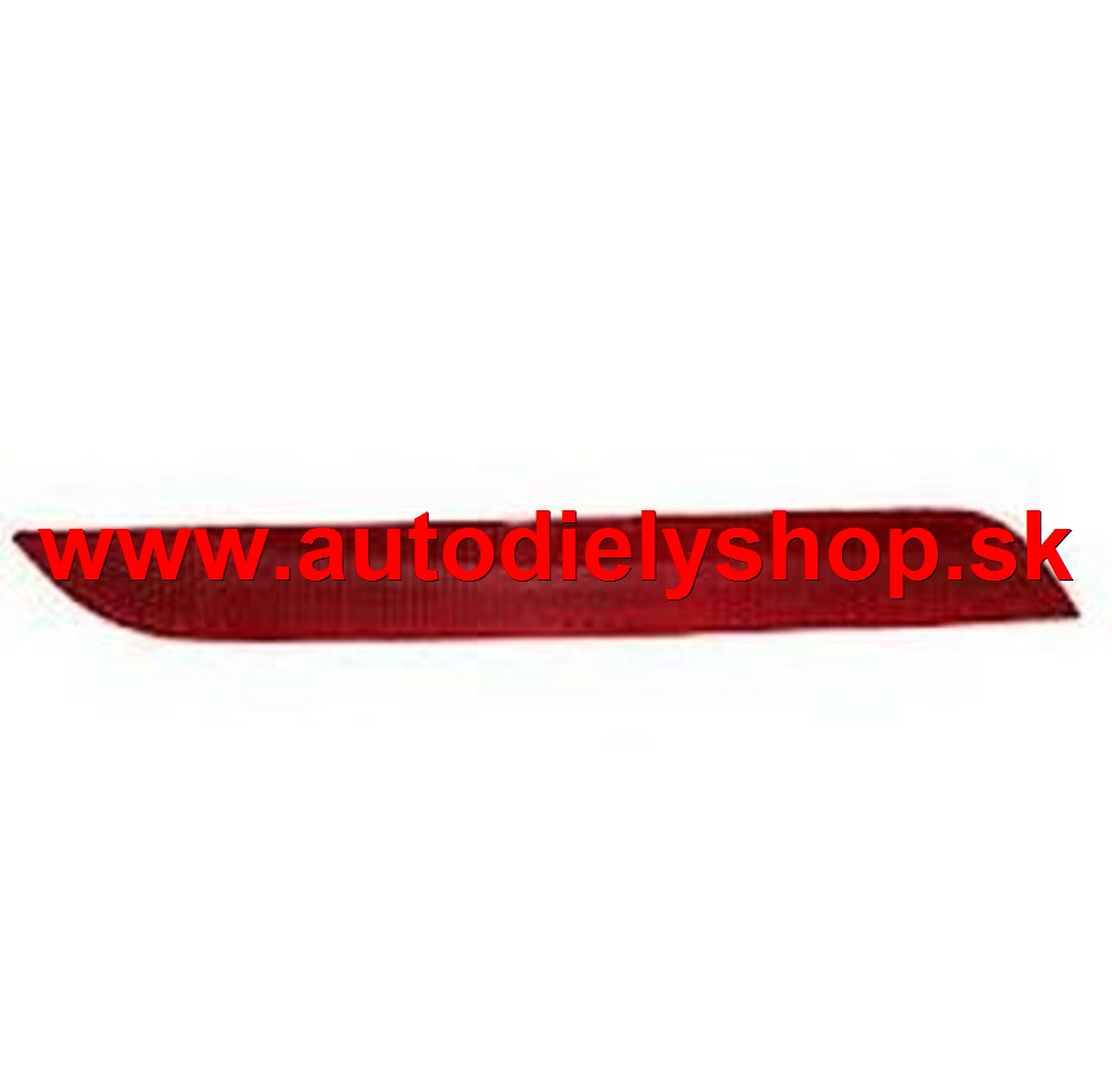 BMW 5 F10, F11 3/2010- odrazka do zadného nárazníka pre SEDAN ľavá ORIGINÁL
