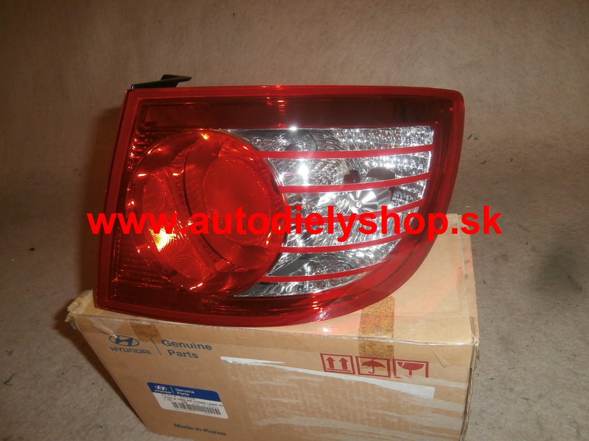 Hyundai ELANTRA 11/03-08/2006  Zadné svetlo pravé na 5 dverove auto
