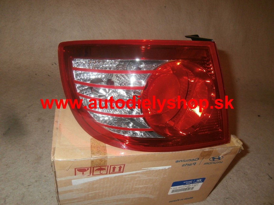 Hyundai ELANTRA 11/03-08/2006  Zadné svetlo ľavé na 5 dverove auto