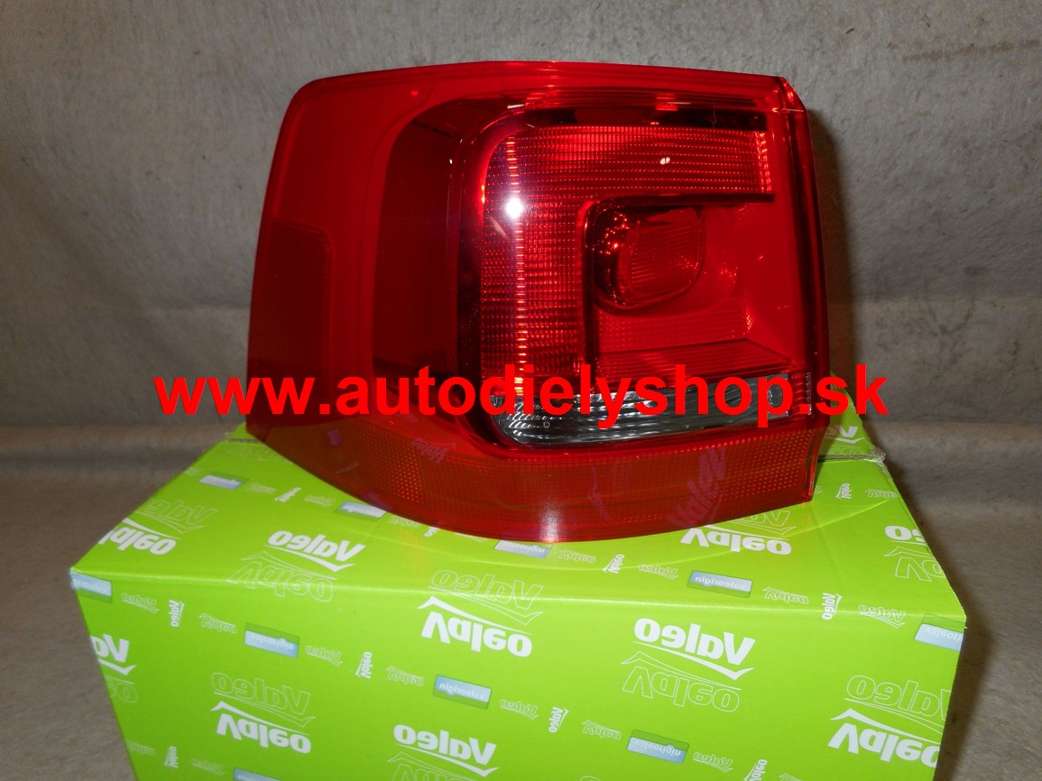 VW SHARAN 5/10- zadné svetlo vonkajšie ľavé /VALEO/