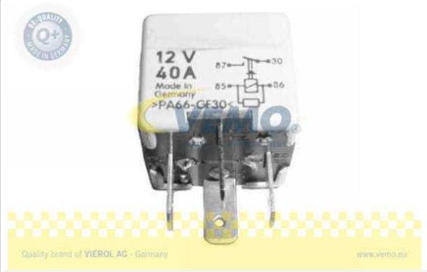 Audi TT 1/99-06 relé dobehu ventilátora chladenia