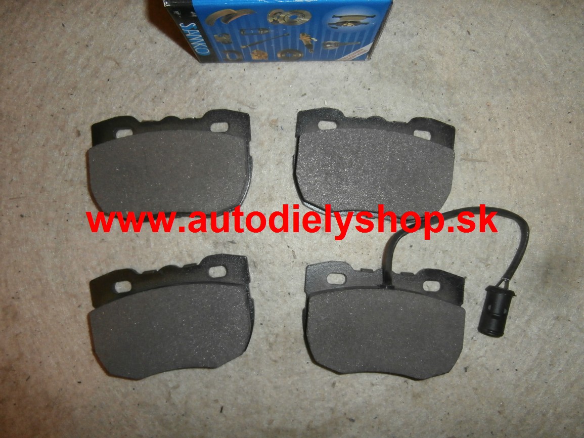 Land Rover DISCOVERY 98-04 predné brzdové platničky /SAMKO/