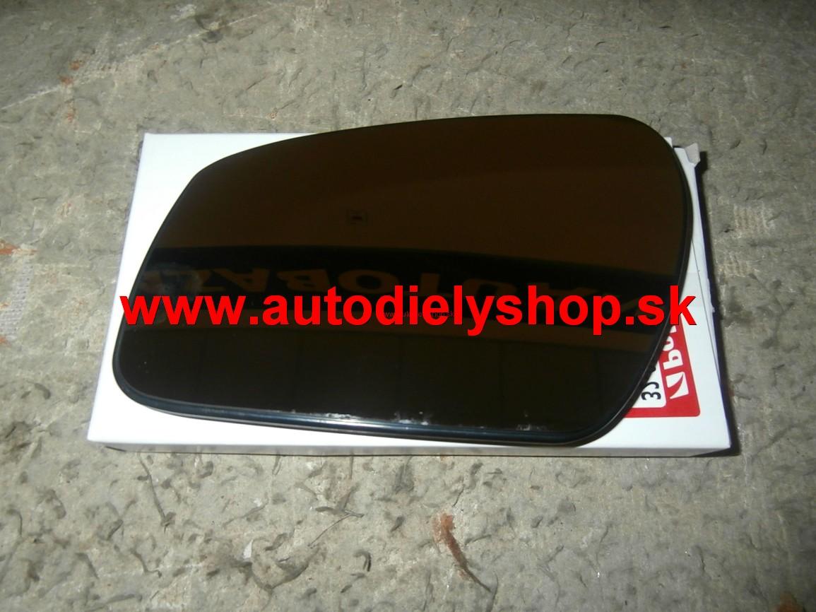Ford Fiesta 10/05-10/08 sklo zrkadla ľavé,vyhrievané.