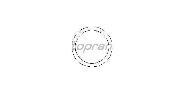 VW SHARAN 5/10- tesnenie termostatu /TOPRAN/