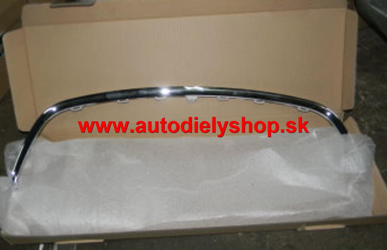 Škoda FABIA 3/2010- Lišta prednej mriežky- originál
