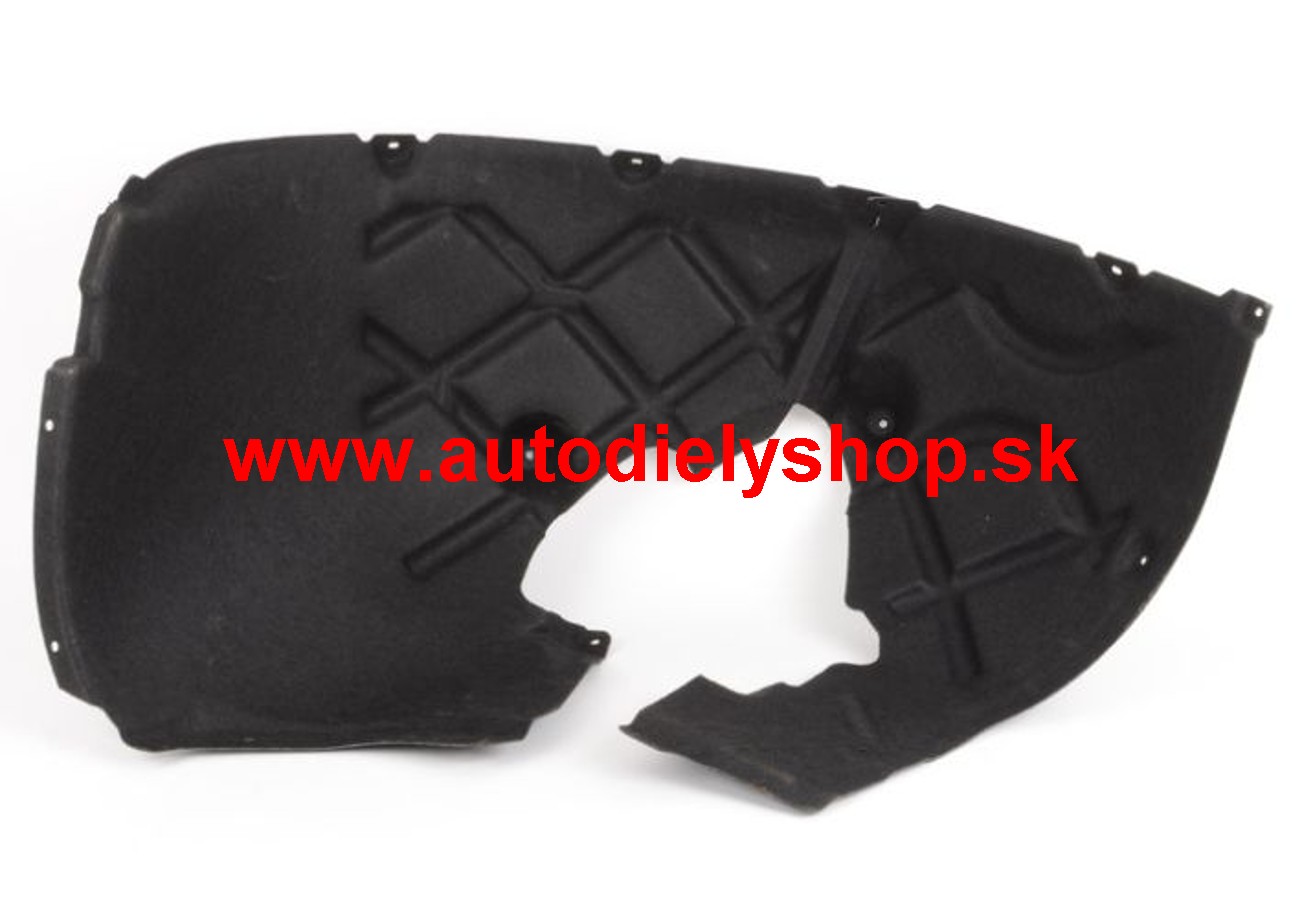VW TOUAREG 01/10- Predný plastový podblatník -zadná časť , pravý ORIGINÁL
