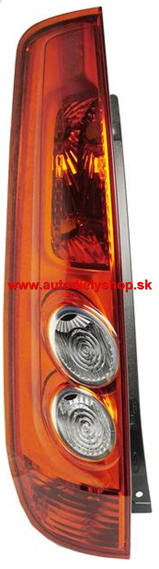  Ford Fiesta 10/05-10/08 zadné svetlo 3dv ľavé 