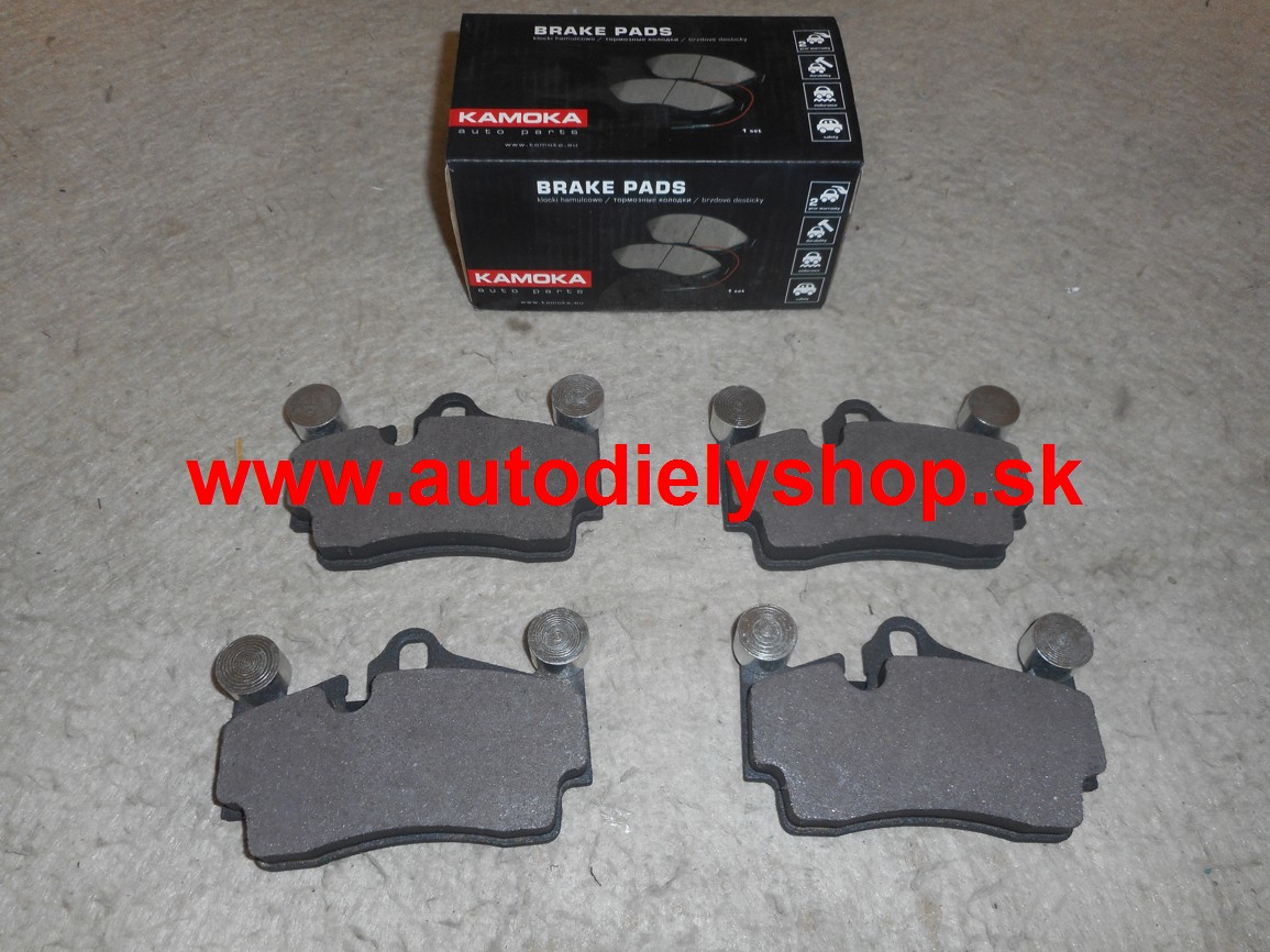 VW TOUAREG 11/02-5/10 zadné brzdové platničky sada /KAMOKA/