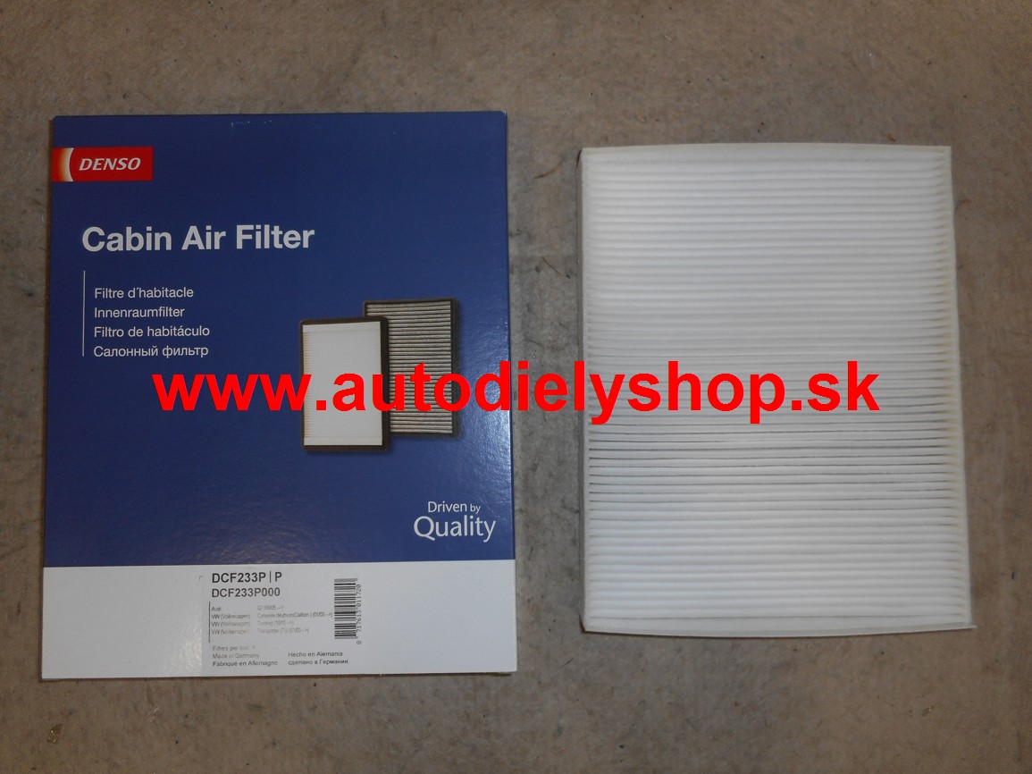 VW TOUAREG 11/02- kabínový filter /DENSO/