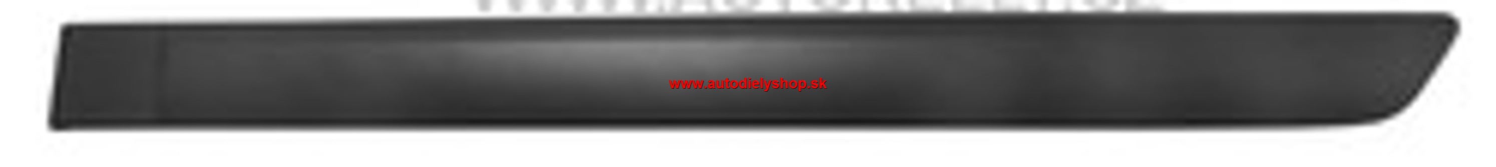 Škoda FABIA 3/2010- lišta zadných dverí pravá, originál