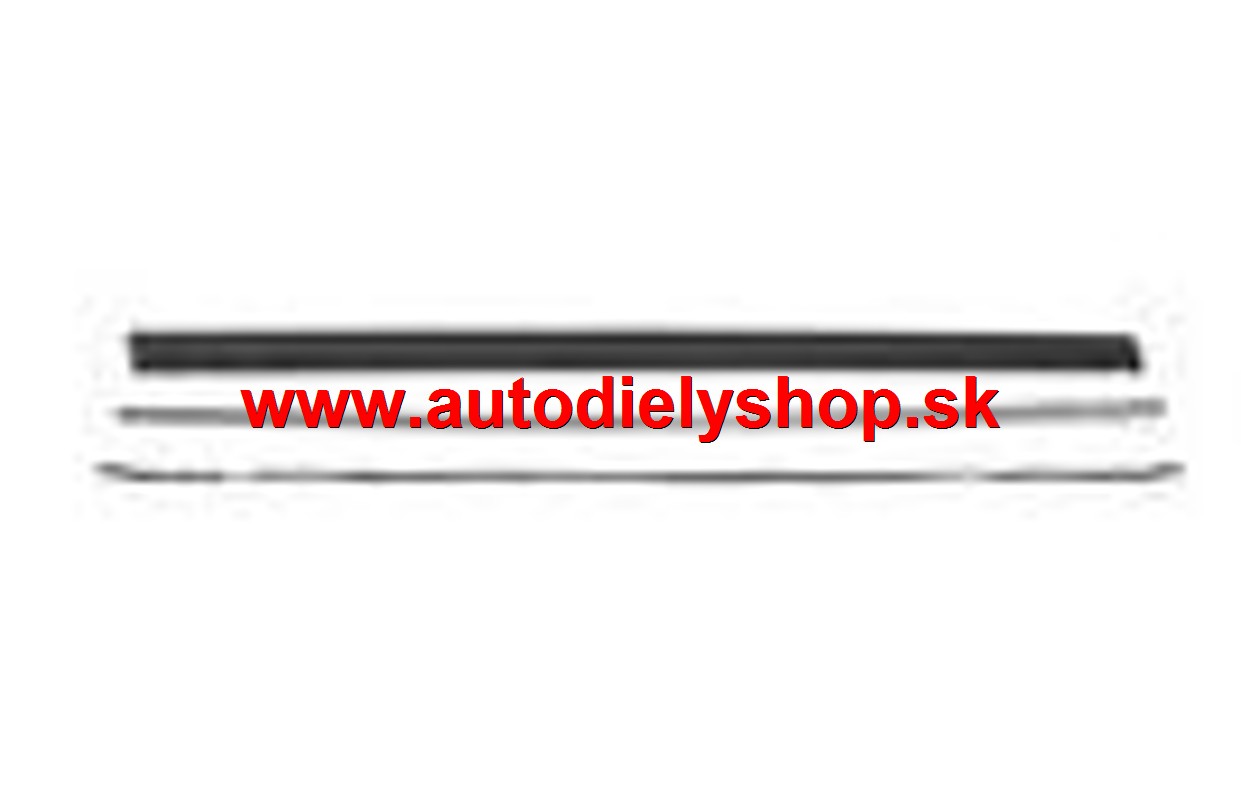 VW PASSAT "362" 8/10- lišta predných dverí, spodná - chrómová , pravá ORIGINÁL