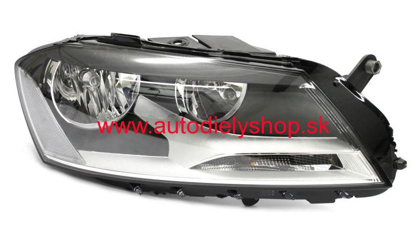 VW PASSAT "362" 8/10- predné svetlo s motorčekom H7+H7 pravé /VALEO/