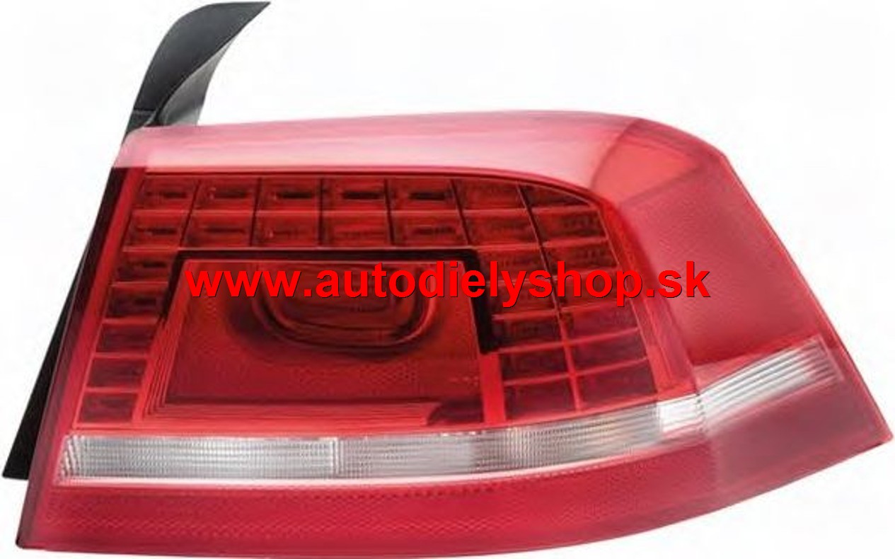 VW PASSAT "362" 8/10- zadné svetlo vonkajšie pravé LED pre SEDAN ORIGINÁL