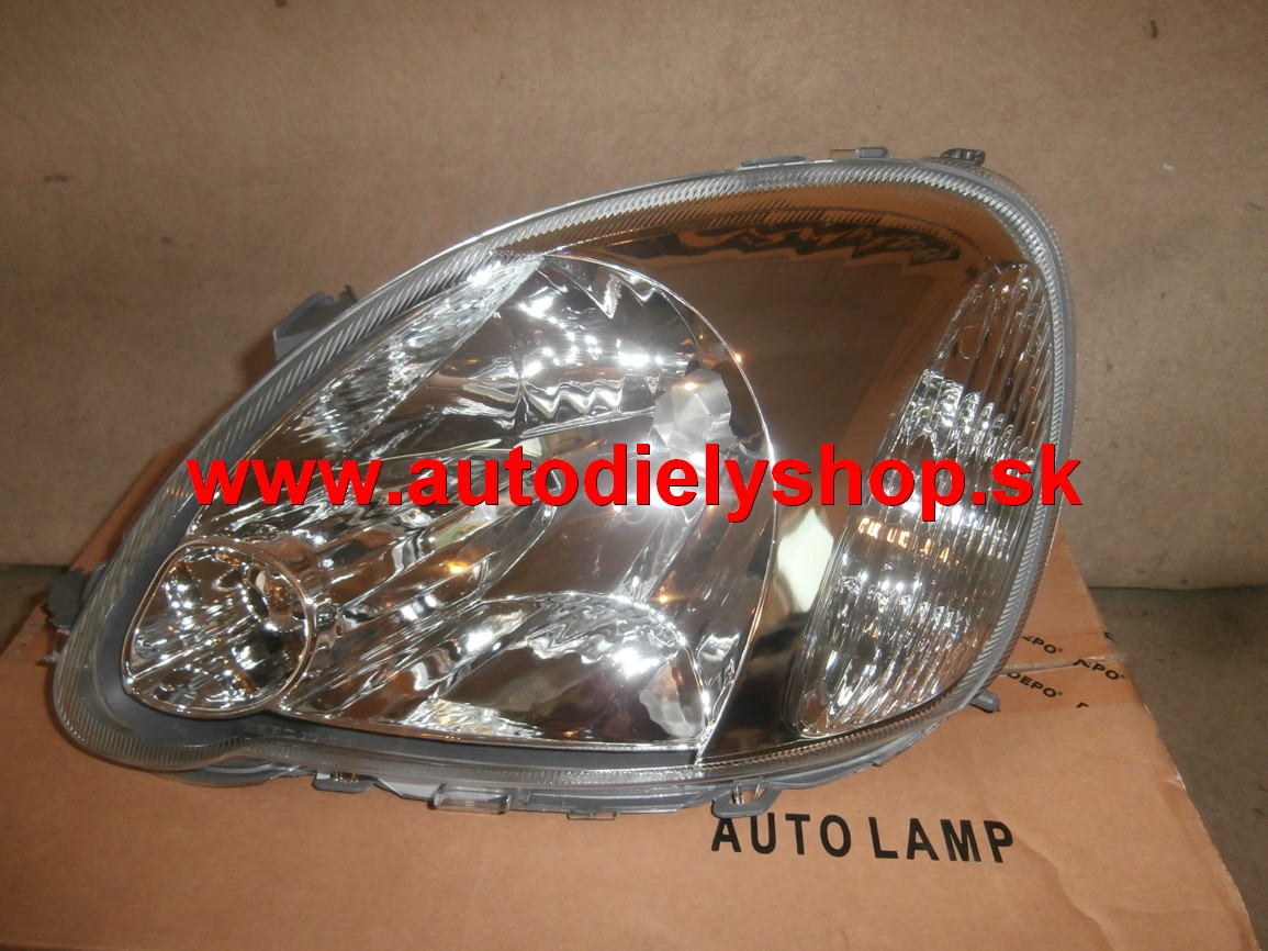 Toyota YARIS 4/02-1/06 svetlo H4 ľavé 