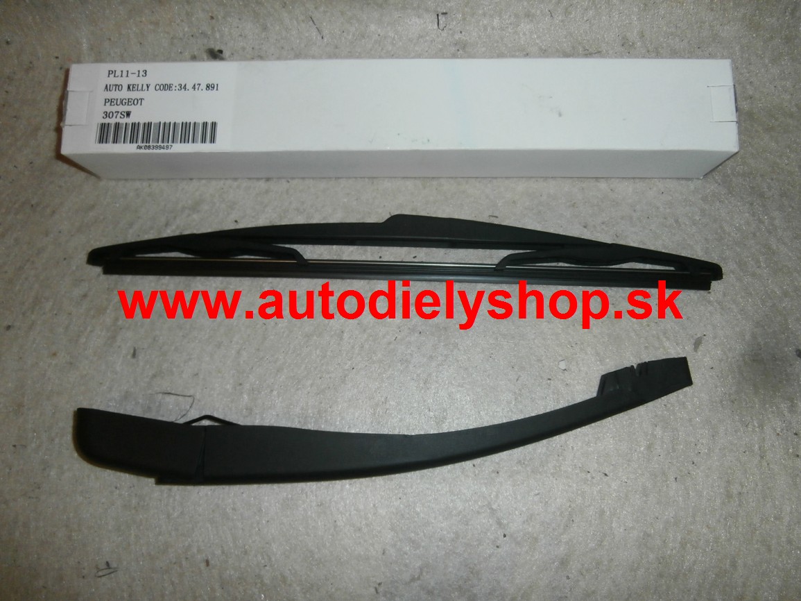 Peugeot 307 4/01-05 zadné ramienko stierača Komplet na SW