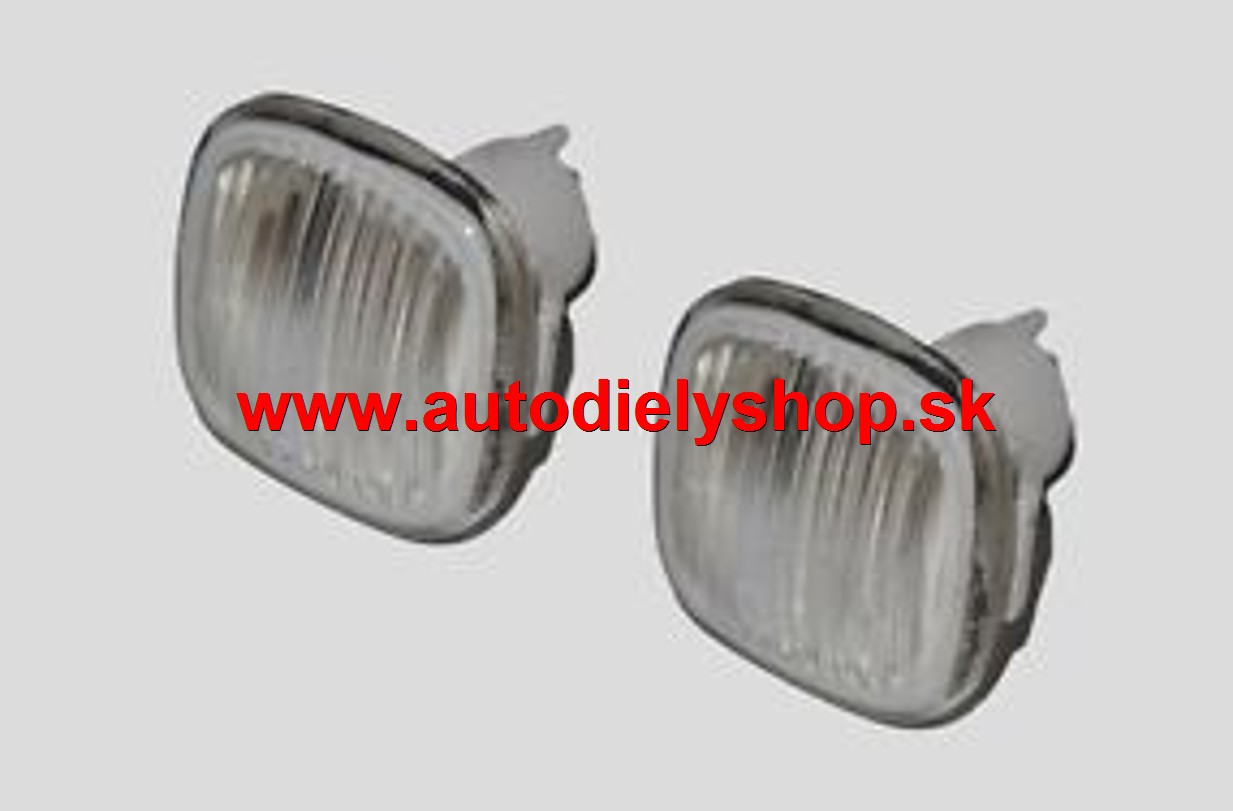 Škoda FABIA 3/2010- bočné smerovky biele Sada L+P
