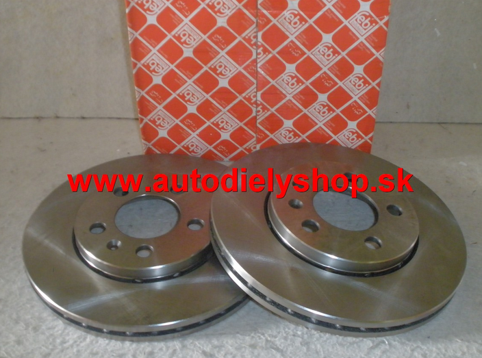 Škoda FABIA 3/2010- predné brzdové kotúče sada L+P