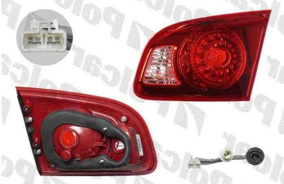 Hyundai SANTA FE 06- zadné svetlo kufrové pravé