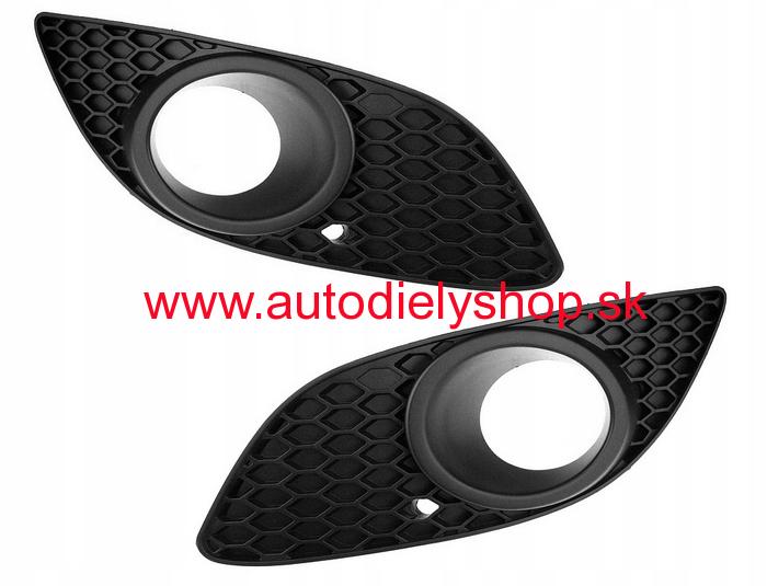 Opel ZAFIRA 2/2008-2011 lišta do nárazníku s otvorom ľavá
