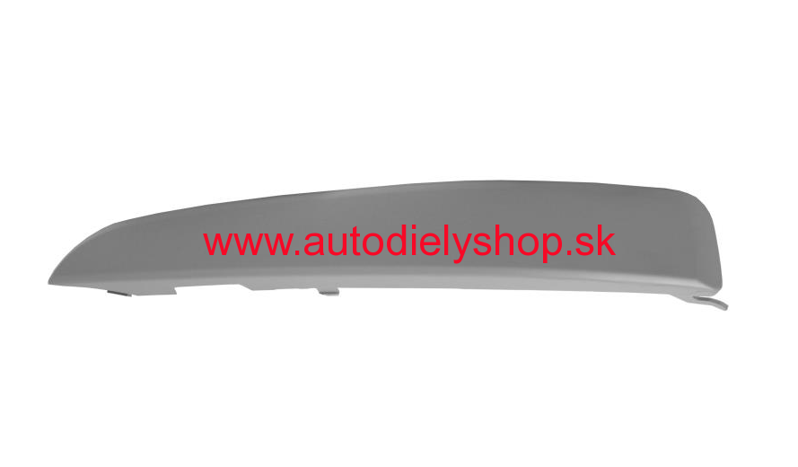 Opel ZAFIRA 2/2008-2011 lišta predného nárazníka pre lak pravá