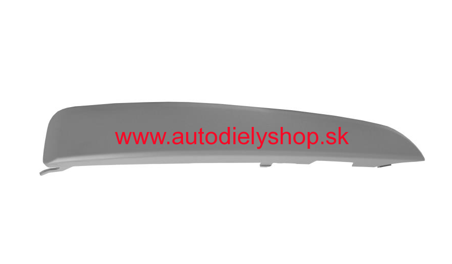 Opel ZAFIRA 2/2008-2011 lišta predného nárazníka pre lak ľavá