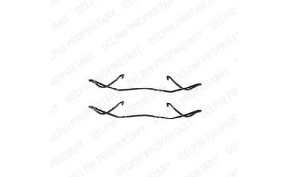Opel ZAFIRA 2/2008-2011 sada príslušenstva obloženia kotúčovej brzdy /DELPHI/
