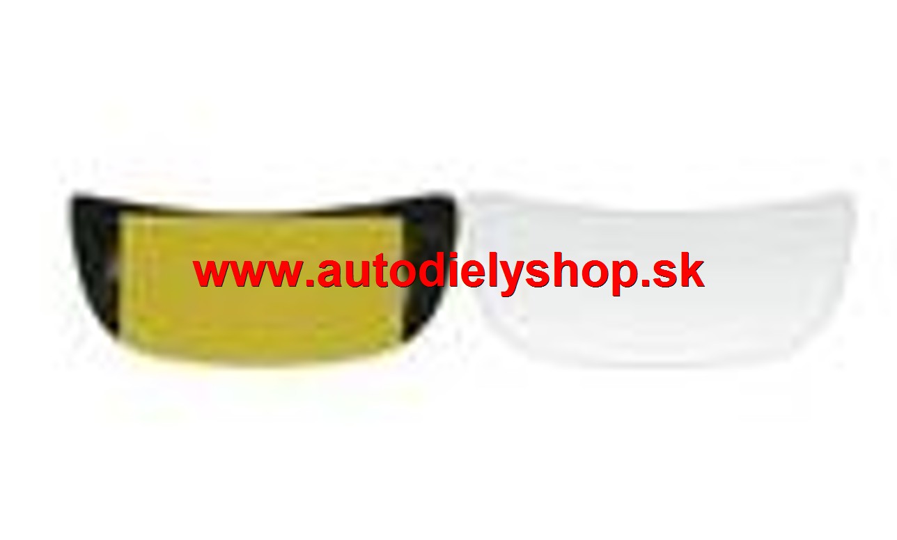 Opel VIVARO 08/2006- sklo spätného zrkadla spodné pravé 