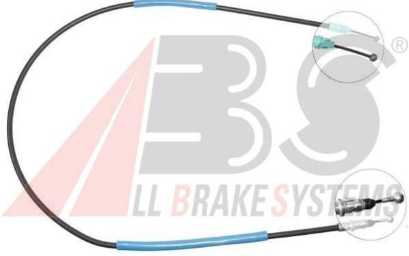 Opel VIVARO 08/2006- lanko ručnej brzdy zadné ľavé /A.B.S/