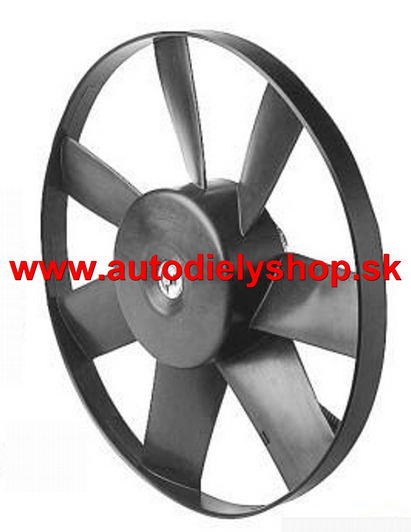 Škoda ROOMSTER 4/2010- ventilátor chladičov 1,2-1,4-1,6 /325mm/60W