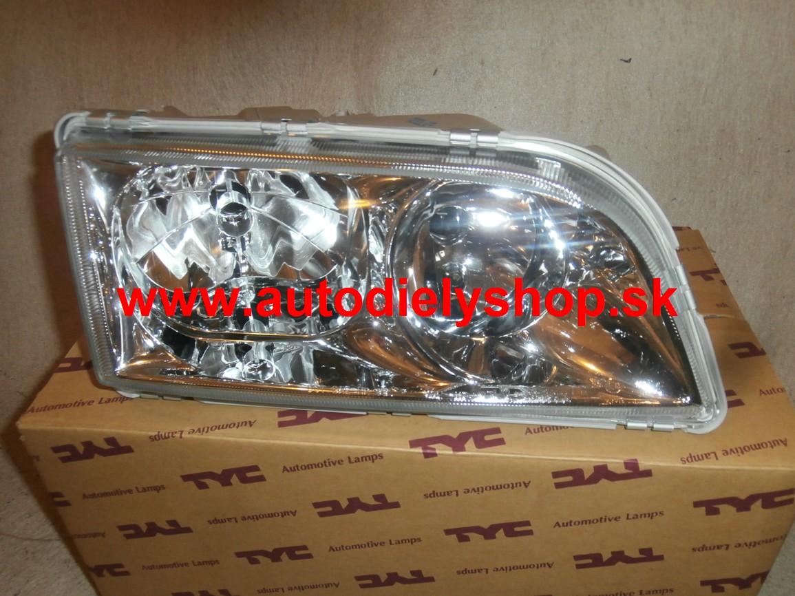 Volvo S40,V40 01-03 svetlo H7+H7 Pravé,strieborne
